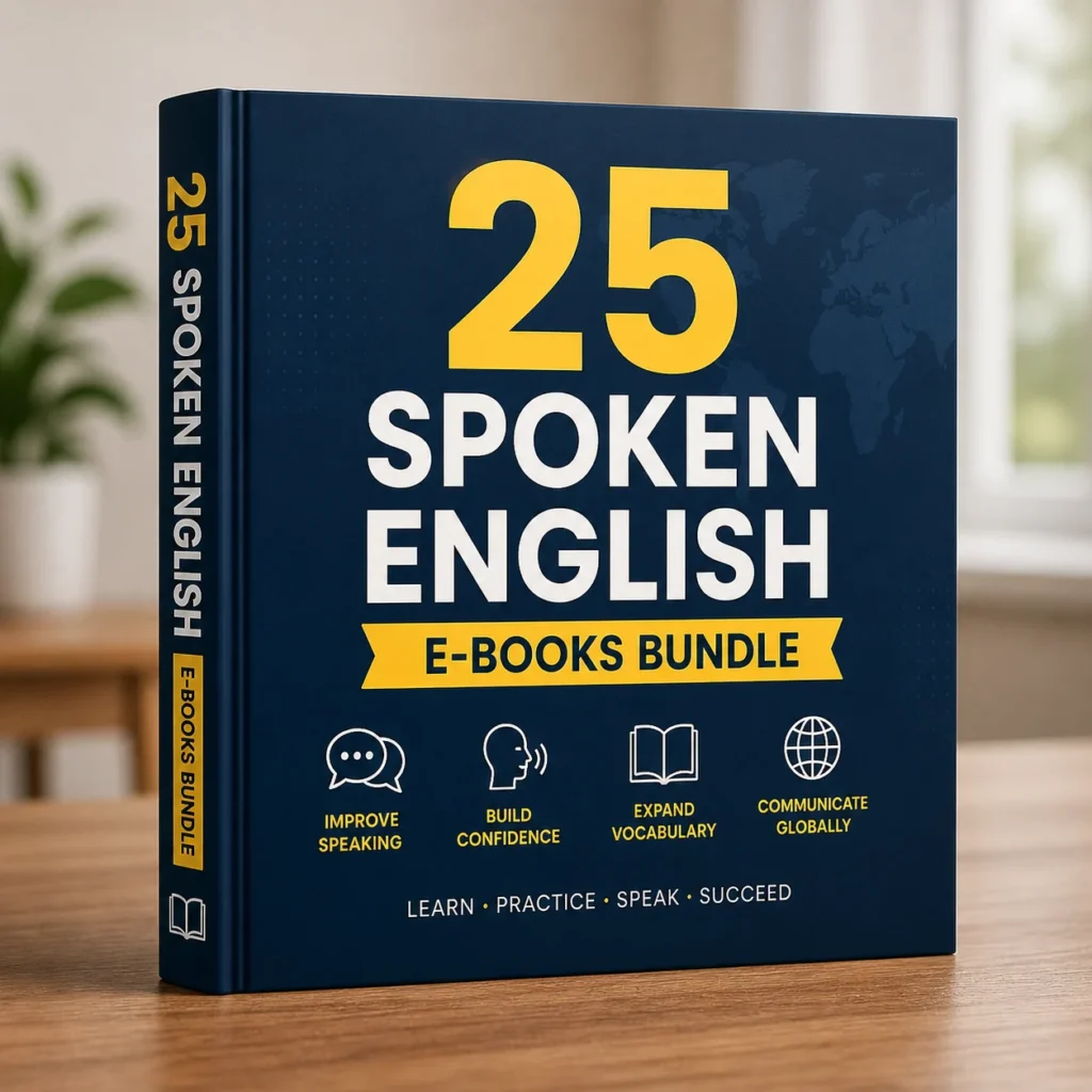 25 Spoken English Ebooks Bundle