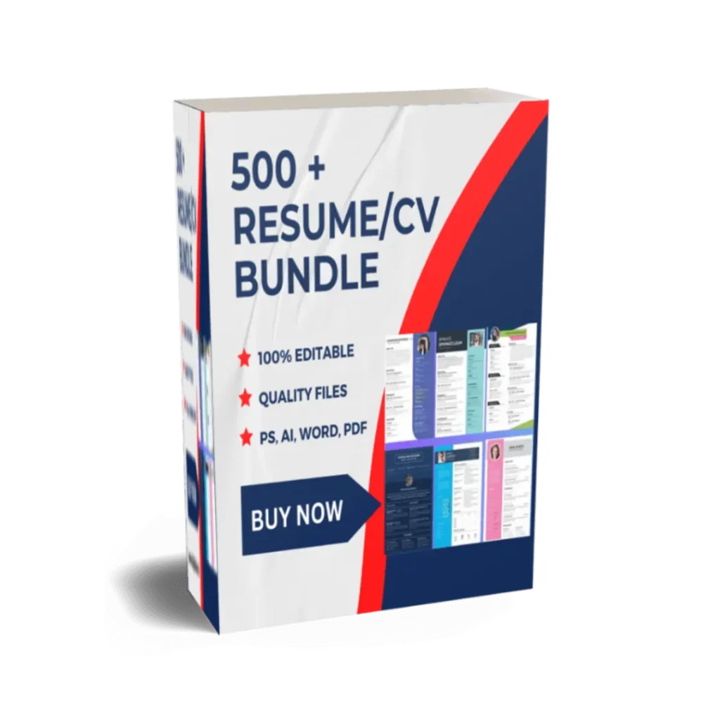 500+ Resume Bundle