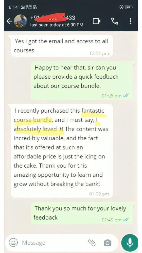 Student review