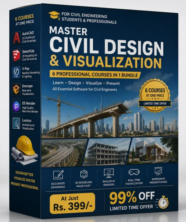 Civil Engineering Design & Visualization Mastery Bundle