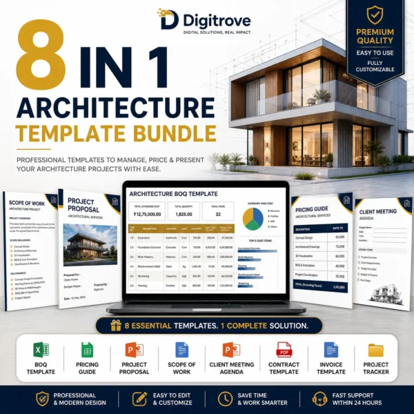 8-in-1 Architecture Proposal, BOQ & Pricing Bundle