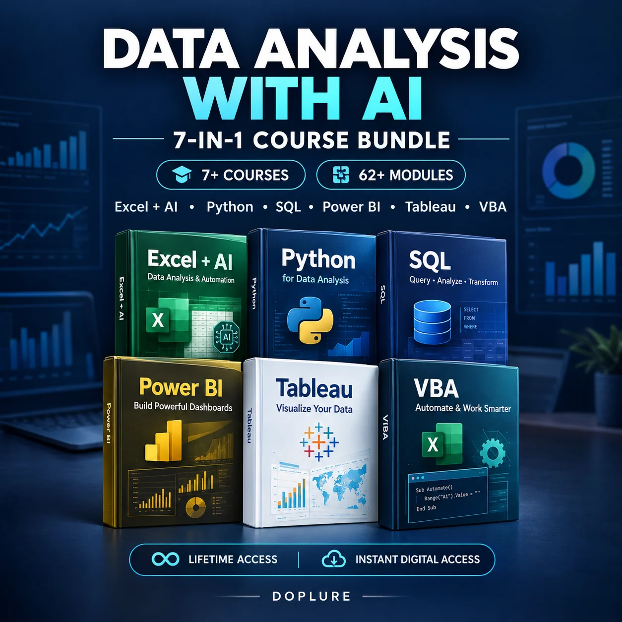 7-in-1 Data Analysis Course Bundle